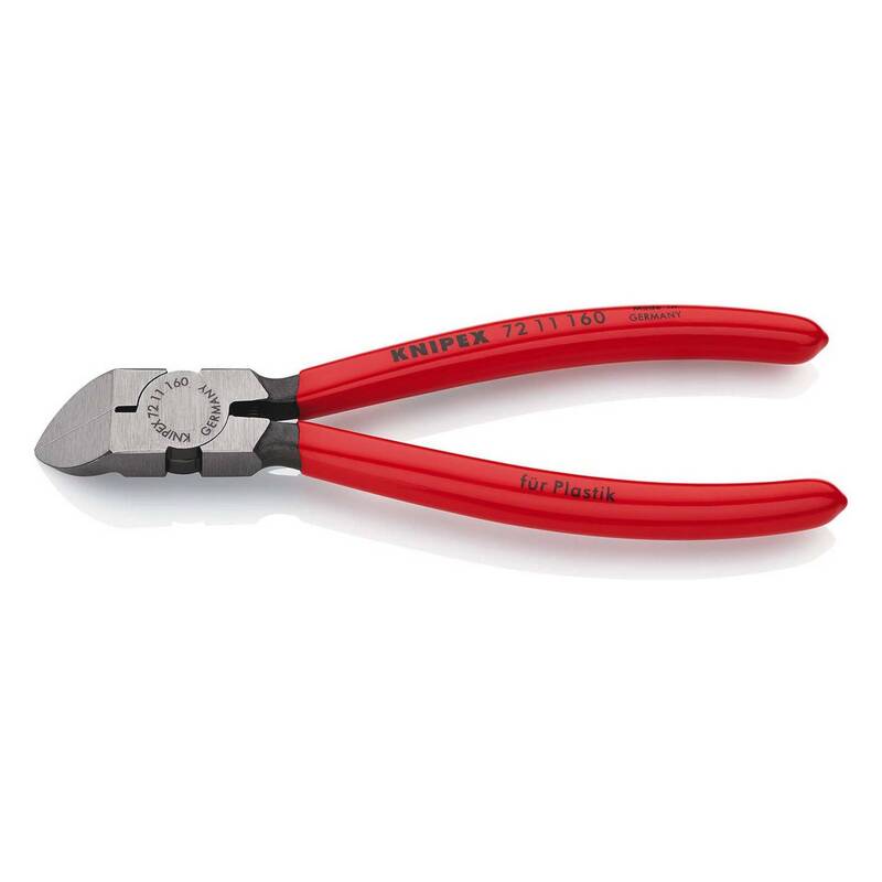 Knipex Seitenschneider Zange Kunststoff 160mm Vanadium Elektrostahl Werkstatt - 4003773046813