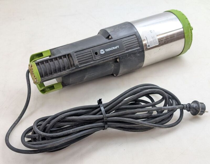 Toolcraft Tauchdruck-Pumpe 6000l/h 47m 1100W IPX8 Überlastungsschutz robust - 4064161478012