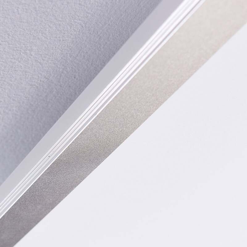 Lindby LED-Panel Livel CCT dimmbar Leuchte 40x40cm Fernbedienung silber Lampe - 4251096528404