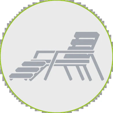 Gartenbank Sanremo2 Sitzer Bank aus Tannenholz und Gusseisen wetterfest stabil - 4260565520771