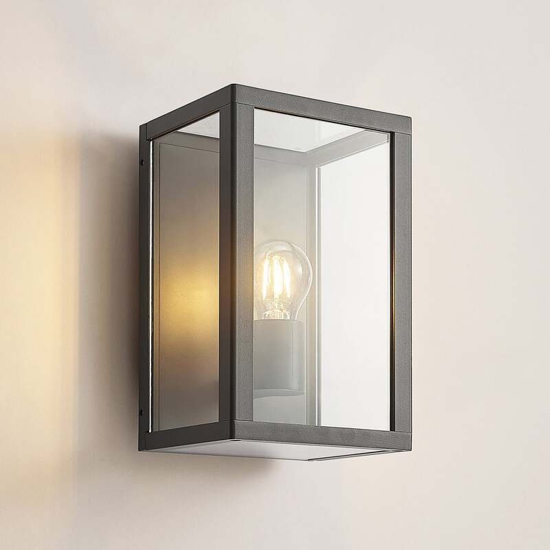 Lindby Giavanna Außenwandleuchte Wandleuchte Außenleuchte Außenlampe Lampe 28 cm - 4251911732955
