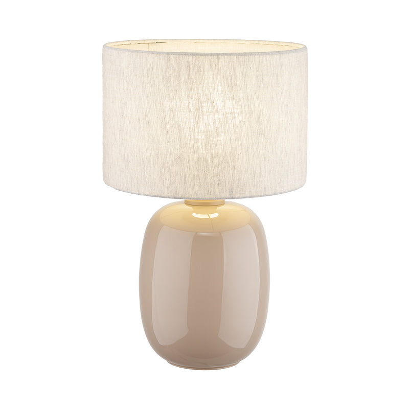 TK-Lighting Tischleuchte Melody LED Lampe Leuchte sand 48cm Höhe E27 30cm - 5906135161829