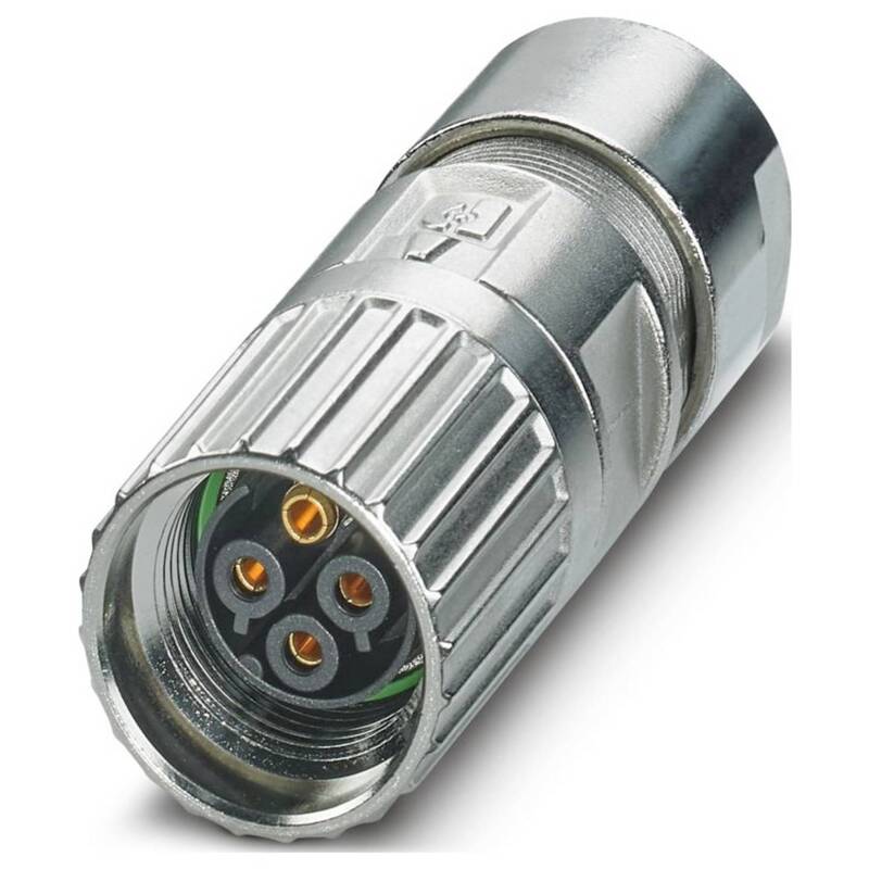 Phoenix Contact Kabelsteckverbinder M17-3ES1N8A8003 3-polig geschirmt 1 St. - 4055626706214