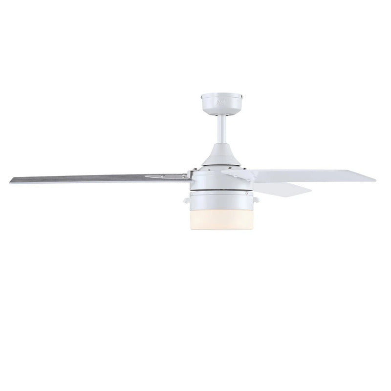 Westinghouse Deckenventilator Licht weiß matt birke IP44 132cm 60W E27 Leuchte - 4895105614230