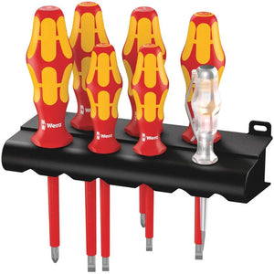 B-Ware Wera Schraubendreher Set Schraubenzieher 160i/7 VDE isoliert 6-teilig Rack