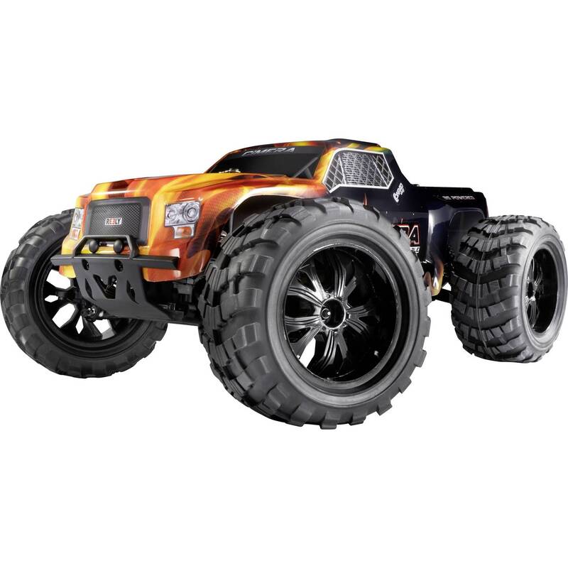 Reely Cimera Black Brushless Monstertruck 1:10 RC Modellauto Auto Allradantrieb - 4064161156033