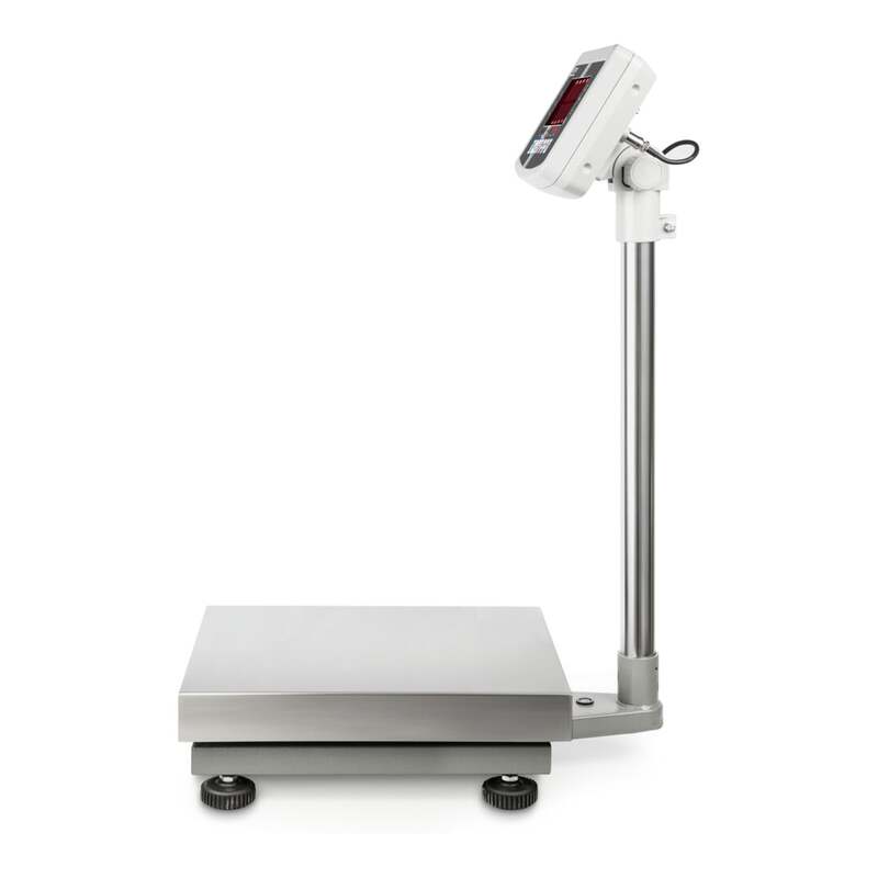 KERN Plattformwaage EFC 100K-3 Edelstahl Wägeplatte 150kg 10g Ablesbarkeit mobil - 4045761252622