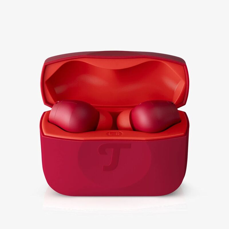 Teufel AIRY TWS 2 Bluetooth Kopfhörer In-Ear Ruby Red mit Noise Cancelling 9h - 4048945587657