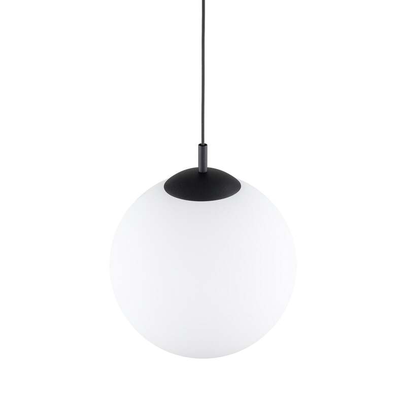 Hängeleuchte Esme Pendelleuchte Lampe dimmbar E27 schwarz Ø35cm 1-flammig - 5901780556716