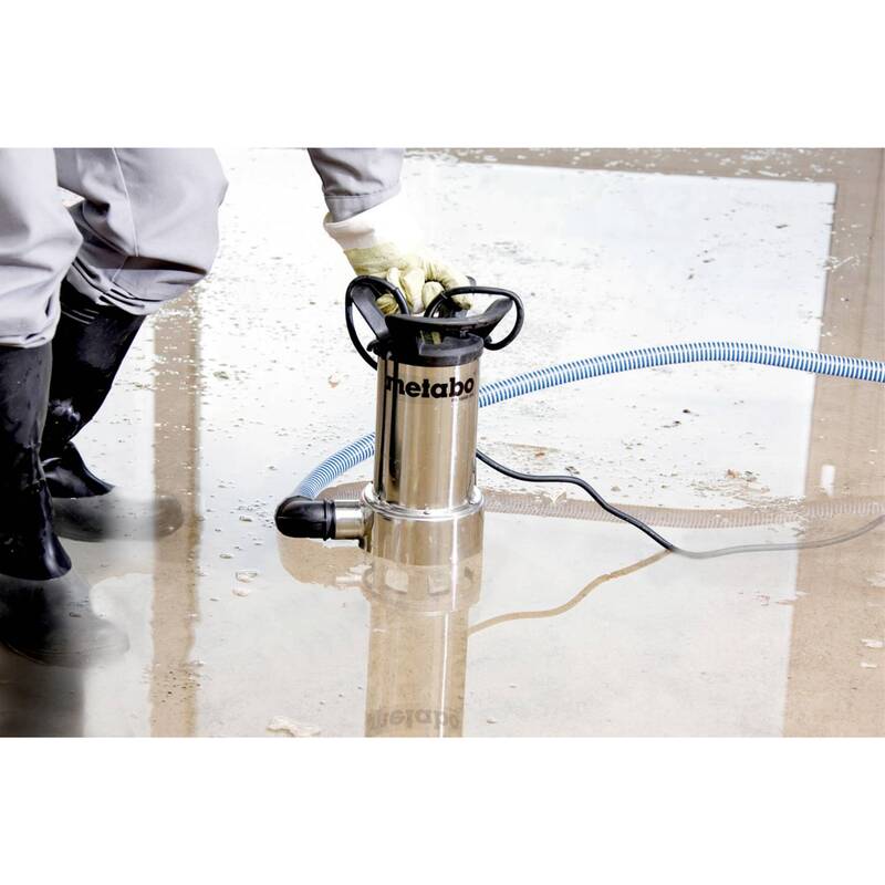 Metabo Schmutzwasser-Tauchpumpe PS 18000 SN 1900l/h 11m Edelstahl IPX8 1100W - 4003665502311