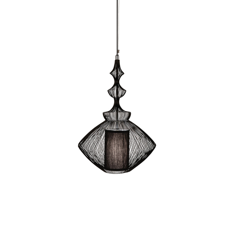 Forestier Opium Hängeleuchte schwarz Deckenlampe Deckenleuchte Lampe Leuchte - 3700663900200