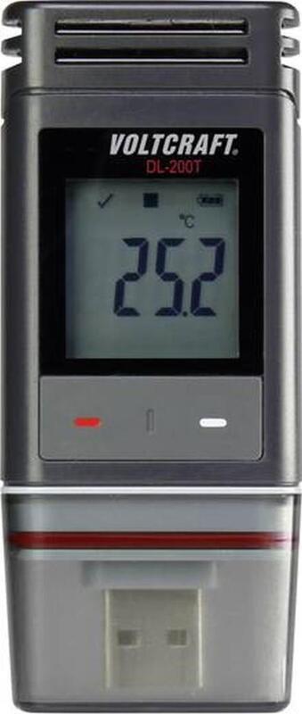 VOLTCRAFT DL-200T Datenlogger mobiler Funk-CMOS-Scanner IP65 Bluetooth - 4016139081274