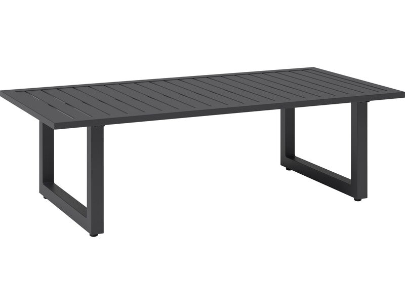 Lounge-Gruppe Garten Aluminium Schwarz-Dunkelgrau 4-teilig Relaxgruppe Terrasse - 4007873338632