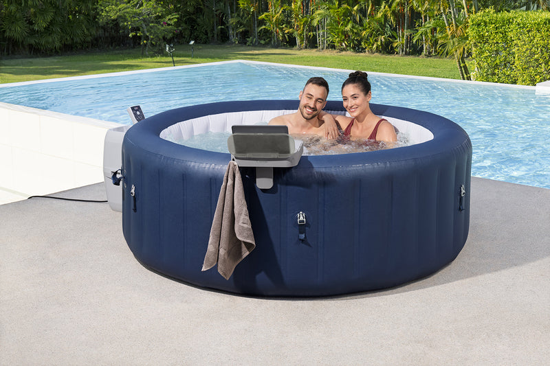 LAY-Z-SPA Ablagetablett 4-in-1 Zubehör spritzwassergeschützt für Whirlpool grau - 6941607368282