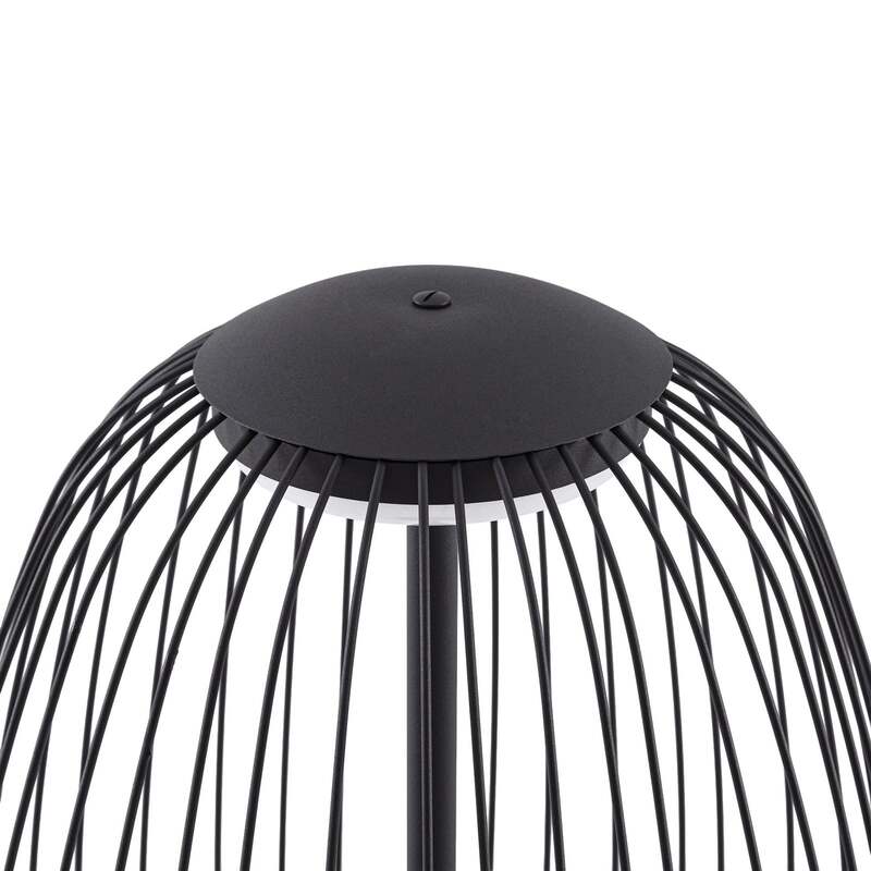 Lucande Stehlampe Außenleuchte LED Leuchte Richi Schwarz IP44 - 4255830912719