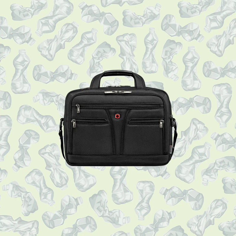 Wenger Notebook Tasche BC Refresh schwarz 40,6cm aus recyceltem PET für 14 Zoll - 7613329169841