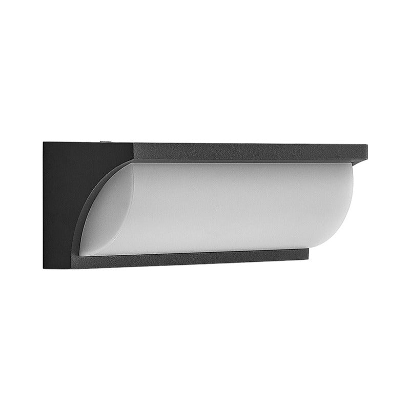 Lucande Außenwandleuchte Aune LED Gartenlampe Wandleuchte anthrazit IP65 815lm - 4251096582123