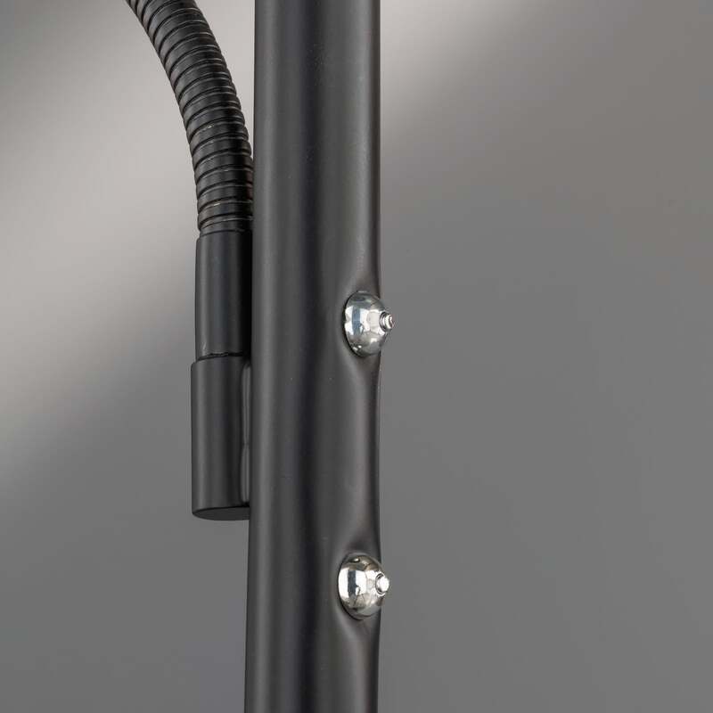 FISCHER & HONSEL Stehleuchte Dent LED dimmbar schwarz 180cm CCT Leselampe - 4003694403184