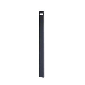 B-Ware Lucande LED-Außenleuchte Tavion Gartenlampe 230cm Lampe anthrazit Aluminium IP65