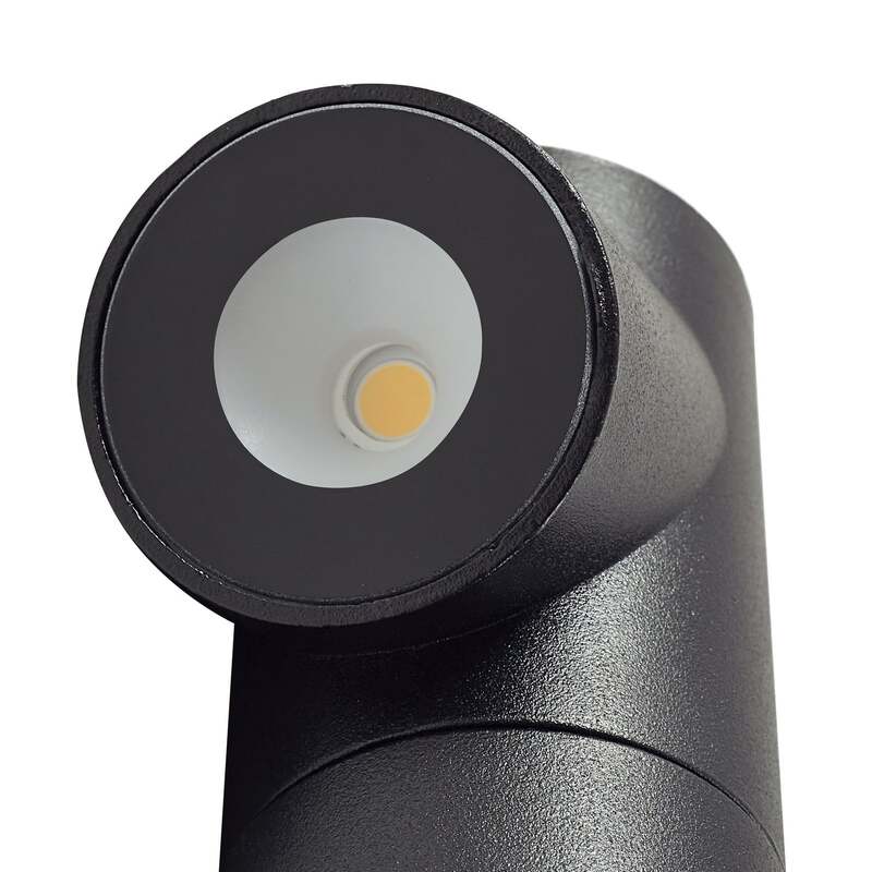 Lindby Wegeleuchte Gartenleuchte Luzian LED Pollerleuchte anthrazit 80cm IP65 - 4251911785128
