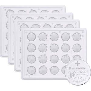 B-Ware PANASONIC Knopfzelle Batterie CR2025 BR2025 3V 165 mAh Lithium Zelle 800er-Set