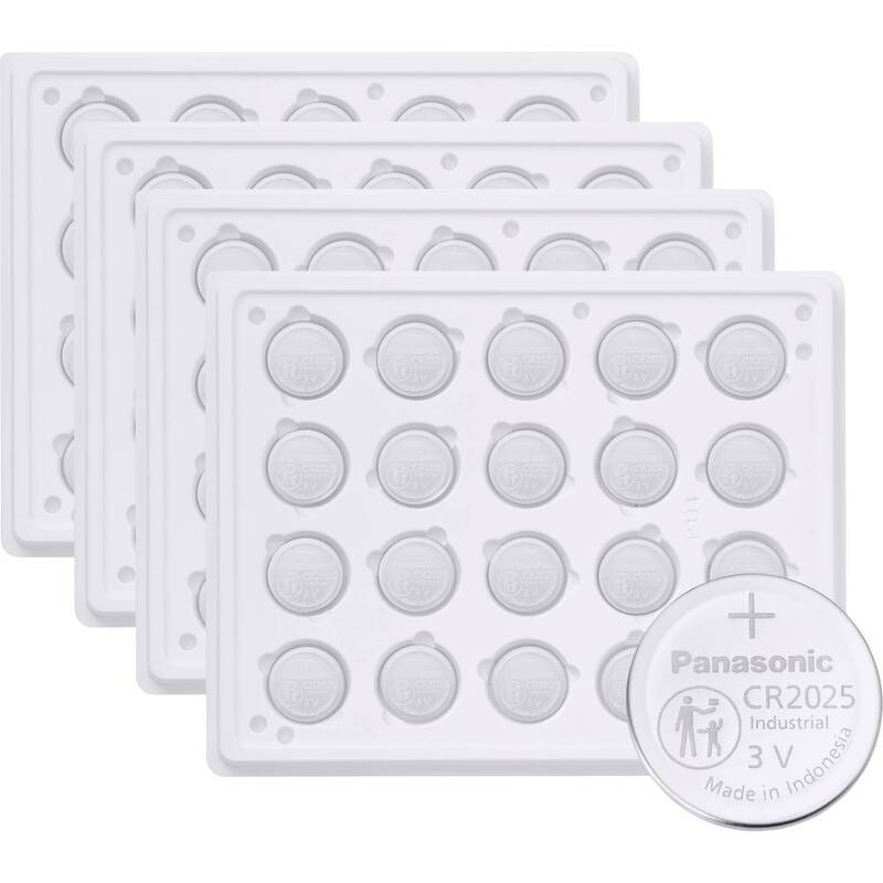 PANASONIC Knopfzelle Batterie CR2025 BR2025 3V 165 mAh Lithium Zelle 800er-Set - 4064161407616