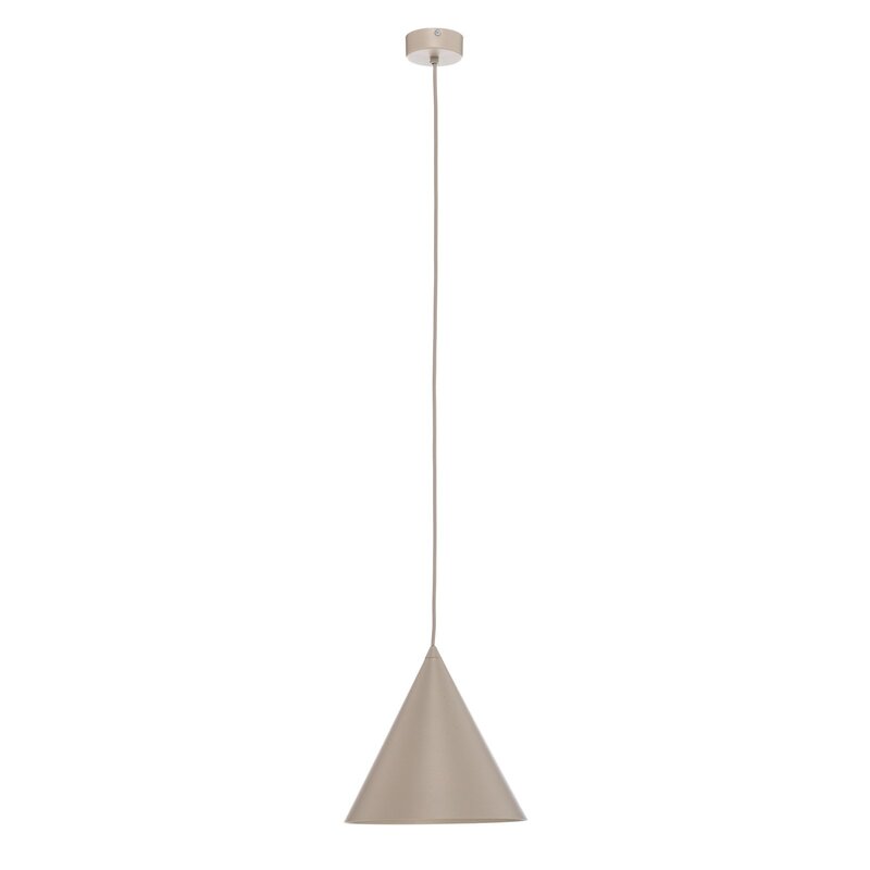 TK Lighting Hängeleuchte Pendelleuchte Cono LED Lampe dimmbar beige Ø27cm - 5901780566319