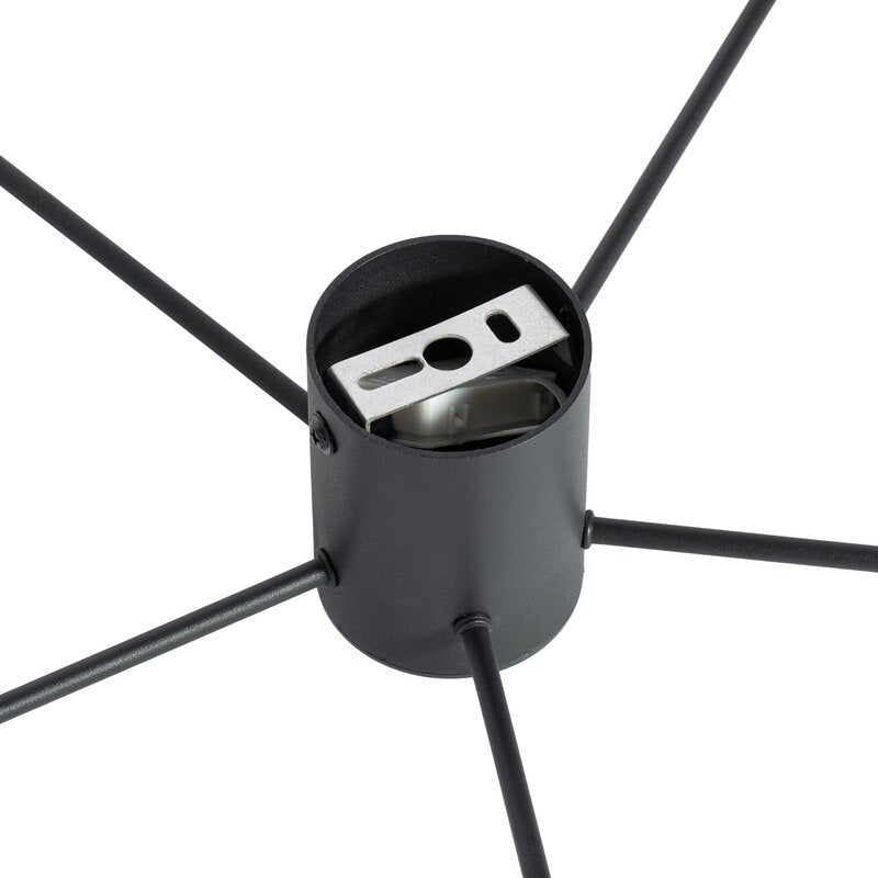 Lindby Deckenleuchte Valisa schwarz 5-flammig Deckenlampe Lampe Leuchte Spot - 4251911785661