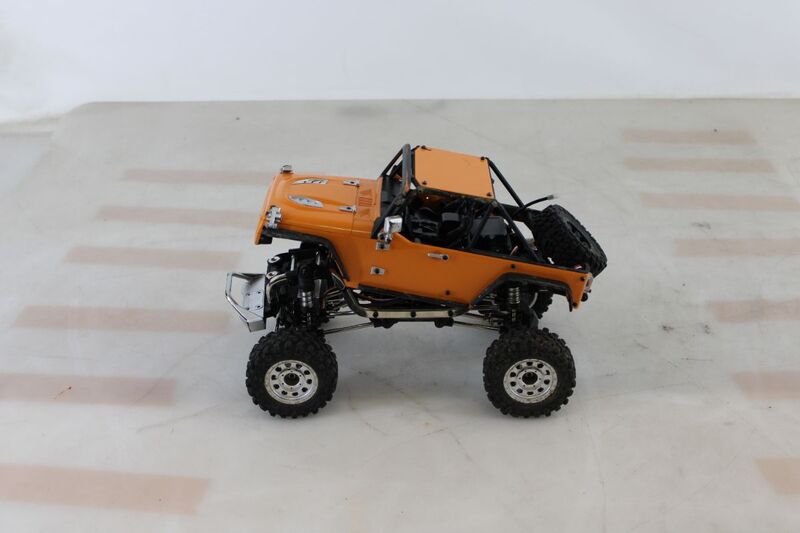Amewi RC Crawler Hyper Go SC+ 1:12 Elektro Modellauto Allradantrieb Gelb RtR - 4262500341120