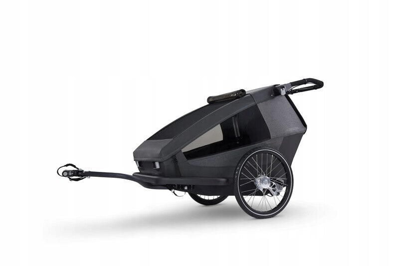 Croozer Fahrradanhänger Yuuna 2 Moonlight Black Kinderwagen Buggy Transport - 4044494160945