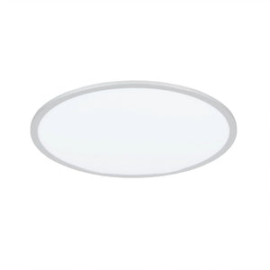 B-Ware Lindby LED-Deckenlampe Narima CCT 60 cm dimmbar mit Fernbedienung silber