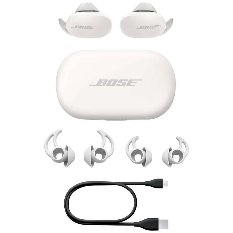 Bose QuietComfort White In Ear Kopfhörer Bluetooth Touch-Steuerung DEFEKTWARE - 17817804523