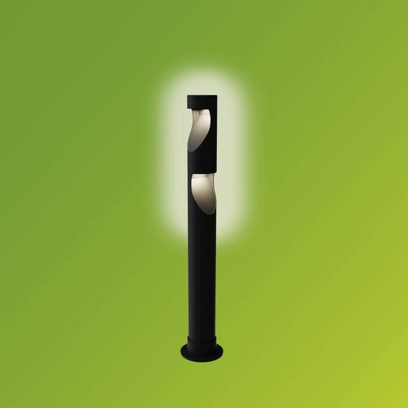 Philips LED Außenleuchte Gartenlampe LED Stehlampe Schwarz LED Desi 929004659601 - 8720169386952