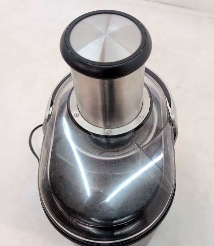 Bosch Entsafter MES4010 1200W Saftpresse Küchenmaschine Silber 3l effizient - 4242002770062