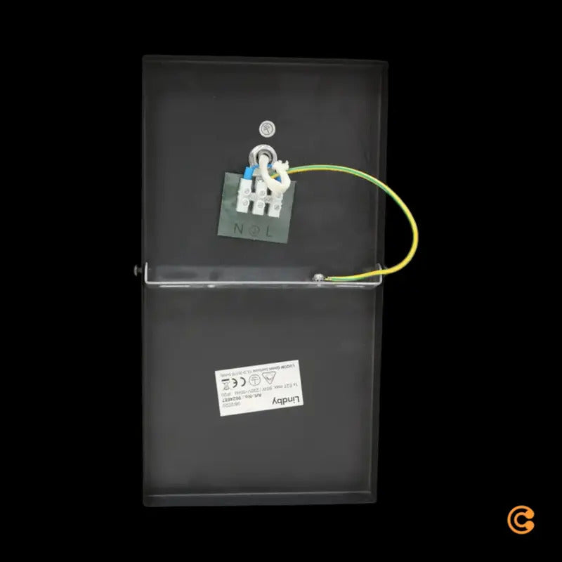 Lindby Wandleuchte Wandlampe Schwarz Käfigoptik Leuchte Wohnzimmer Schlafzimmer - 4251096565485