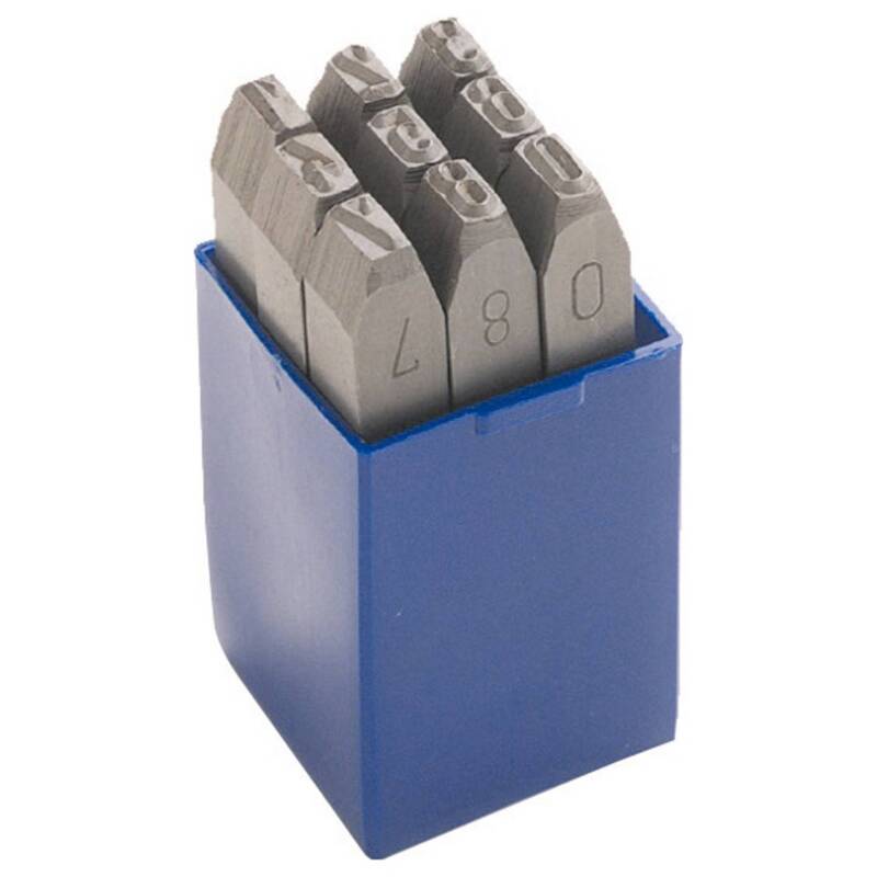 Alarm Schlagzahlensatz Zahlen Set Werkzeuge Gravur Ziffern Werkstücke DIN 1451 - 4022668368045