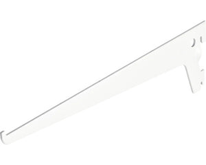40x B-Ware Dolle Träger Regalträger Winkelbodenträger Stahl Weiß 1-reihig 300 mm 40 STÜCK