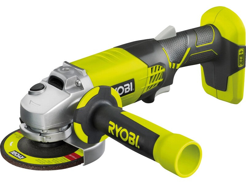 Ryobi Akku-Bohrschrauber Winkelschleifer RCK183D-120S 18V 6-teiliges Set grün - 4892210216519