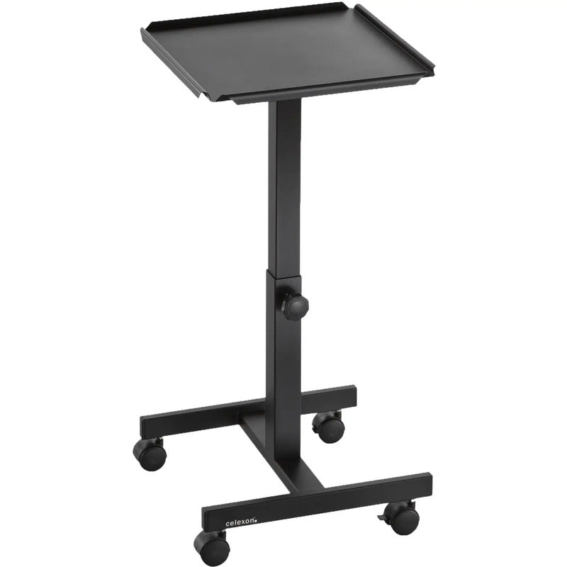 Celexon Projektionstisch höhenverstellbar 60-90cm stabil schwarz 38x38cm Ständer - 4260094731952