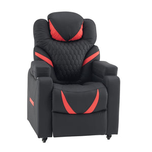 B-Ware hjh OFFICE Loungesessel Game Sport RX Kunstleder höhenverstellbar schwarz/rot