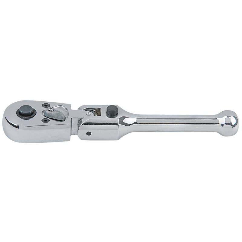 KS Tools Gelenk Ratsche Knarre 1/4"CHROMEplus Spezialgelenk Ratsche 150.2487 - 4042146590836