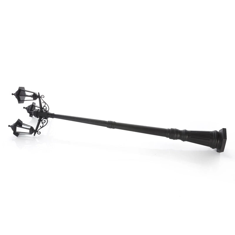 Lindby Außenleuchte Gartenleuchte Nane LED Kandelaber schwarz 217cm IP44 dimmbar - 0000009949035