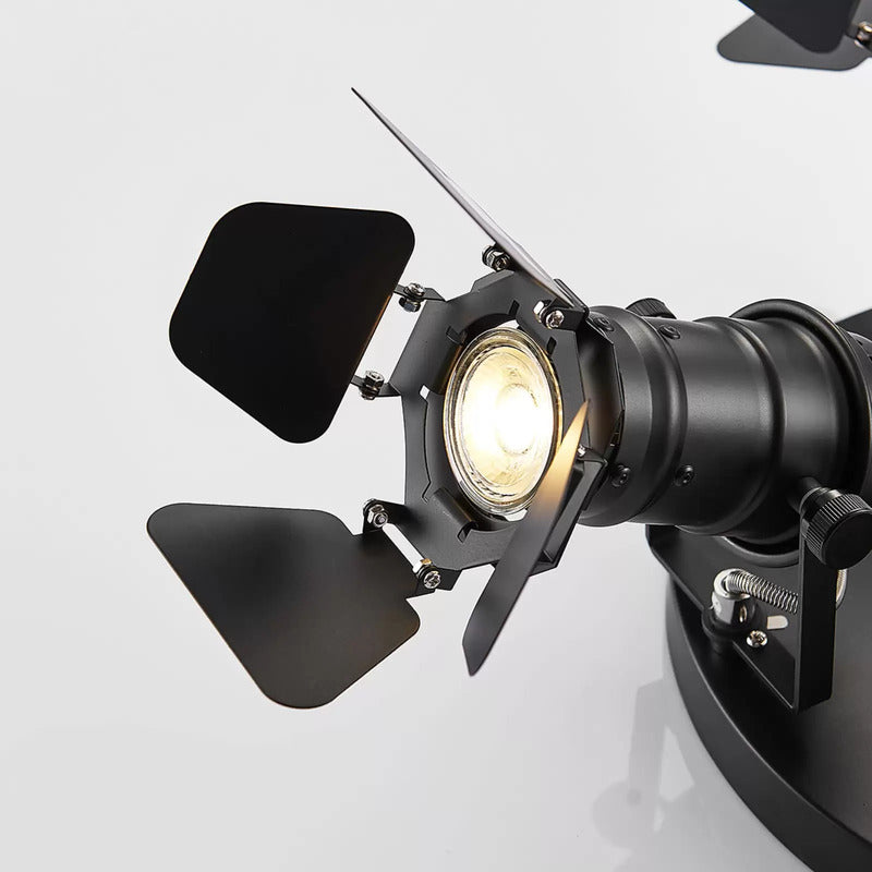 Lindby Deckenstrahler Tilen LED Strahler 3-flg dimmbar schwarz Ø54cm Lampe - 4251096559200