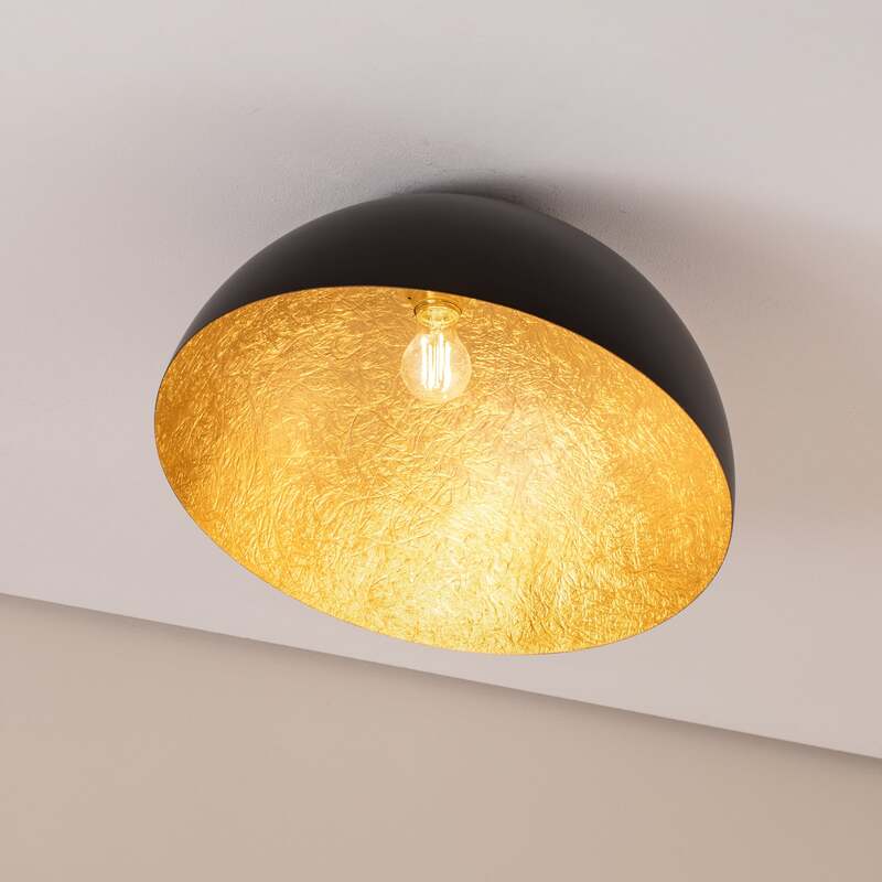 Sigma Deckenleuchte Sfera LED Lampe Leuchte dimmbar schwarz gold Ø50cm 32cm - 5905143281581