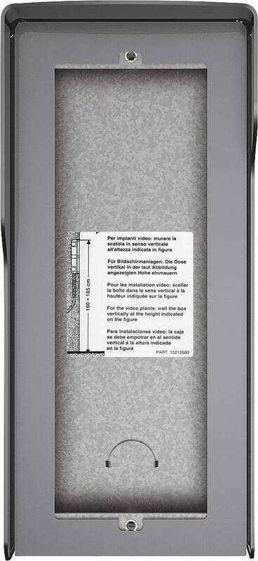 Legrand Türsprechanlagen-Zubehör Aufputz-Gehäuse Türsprechanlage Tür Aluminium - 8005543461372