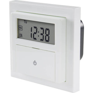 B-Ware Sygonix Unterputz-Timer digital Wochenprogramm 1800W Countdown-Funktion Lampe