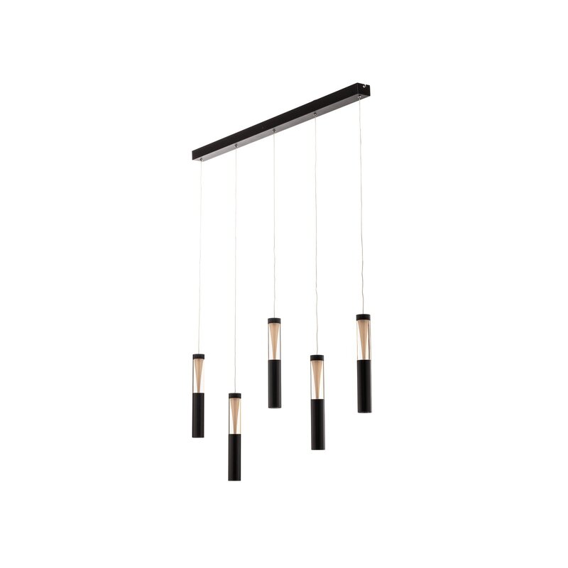Lucande Pendelleuchte Pendellampe LED schwarz Danson Esszimmer Küche Wohnzimm270 - 4251911752731