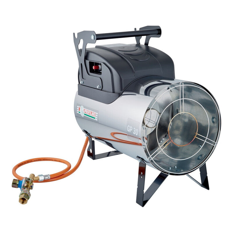 TGO Gas-Heizgebläse Heizgerät Edelstahl 15-31,4kW regelbar gewerbliche Anwendung - 4026213043265