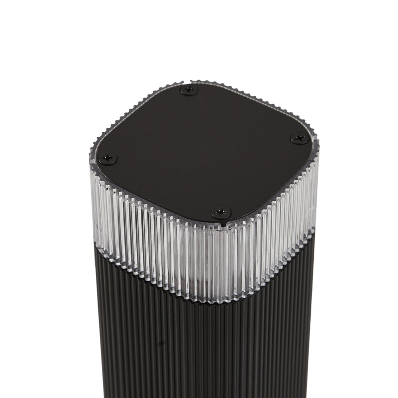 Lindby Wegeleuchte Außenlampe Halvar Standleuchte schwarz IP65 50 cm GU10 - 4255830904219