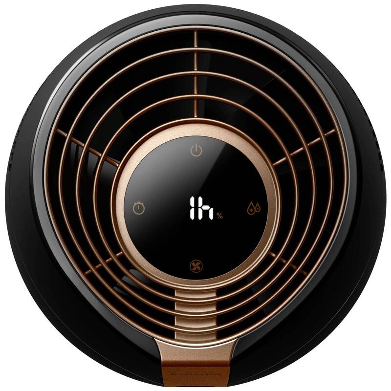 Philips 3000er Serie Luftbefeuchter 45 m² Schwarz Kupfer 1 St. Luftverbesserer - 8710103916826